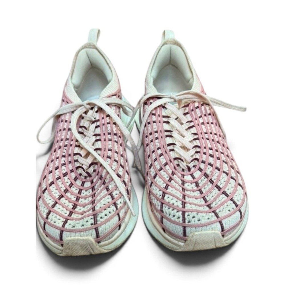 APL Sneakers Womens 10 Pink‎ TechLoom Zipline Running Shoes Webbed Knit Athletic